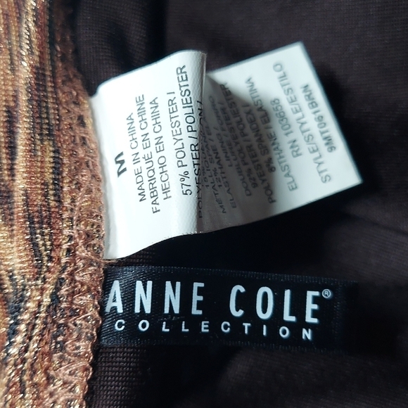 Anne Cole Swimwear Top Size Medium - Picture 7 of 11